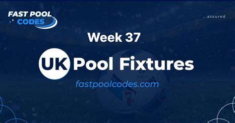 pool fixtures week 8 2023  For past coupon week results click here